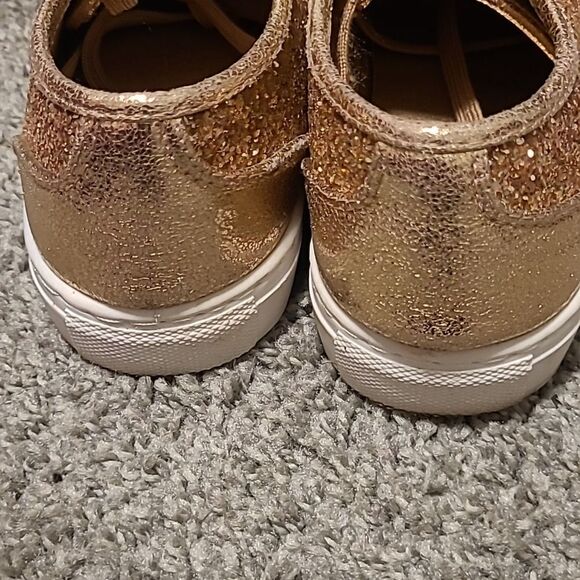 🌴WILD DIVA GOLD SPARKLE SNEAKER - Picture 4 of 4